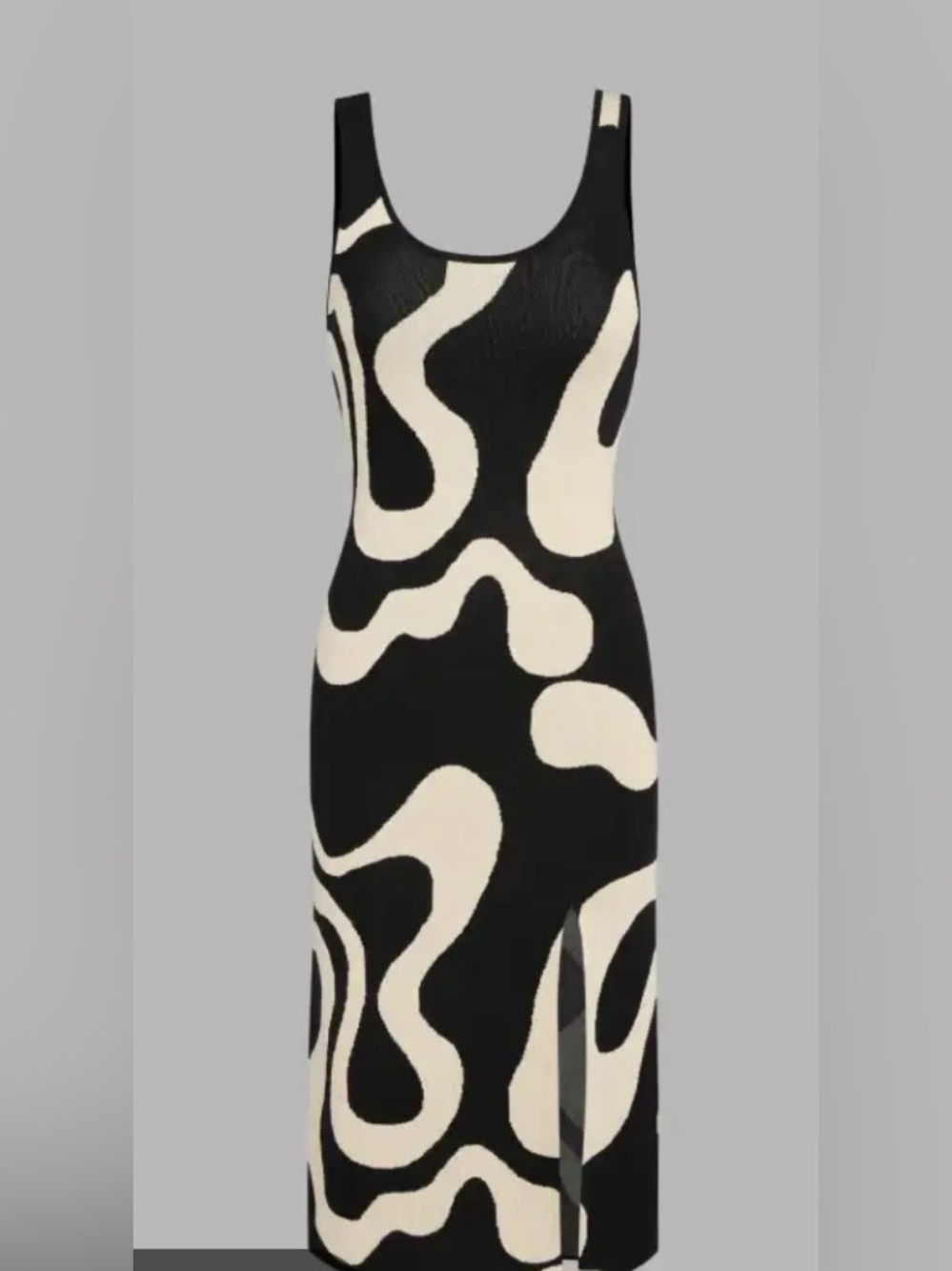 CIDER Knit Everyday Illusion
Psychedelic Swirl Midi Dress